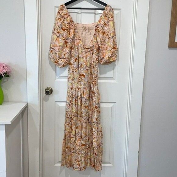 L*Space Womens Size XS Printed Bahia Dress - Picture 7 of 11